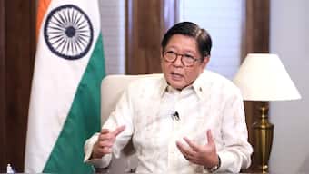 Philippine President Ferdinand Marcos Jr speaks in an interview with Firstpost Editor Palki Sharma on Wednesday, August, 6, 2025. (Photo: X/Palki Sharma)