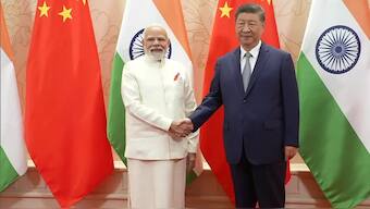 Prime Minister Narendra Modi meets Chinese President Xi Jinping on Sunday, August 31, 2025, on the sidelines of the SCO Summit at Tianjin, China. (Photo: ANI)