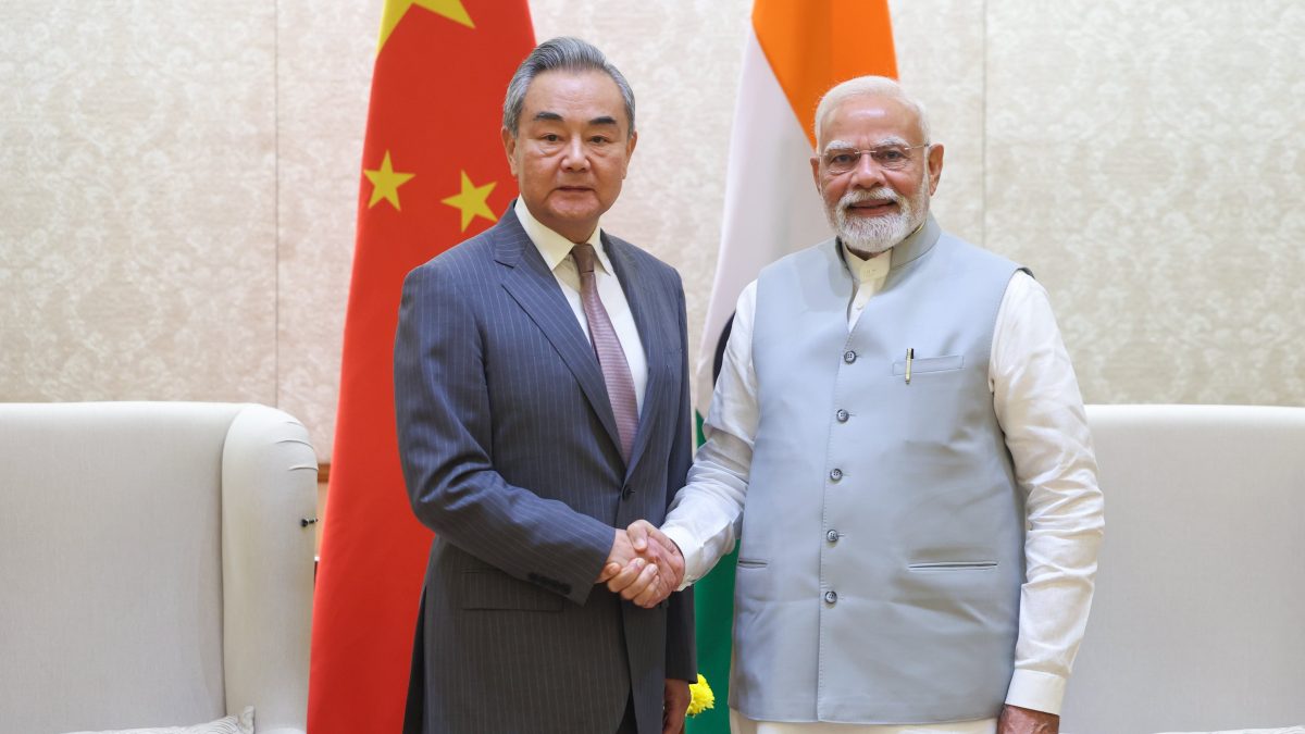 Prime Minister Narendra Modi meets visiting Foreign Minister Wang Yi in New Delhi on August 19, 2025. Image courtesy @narendramodi Prime Minister Narendra Modi meets visiting Foreign Minister Wang Yi in New Delhi on August 19, 2025. Image courtesy @narendramodi