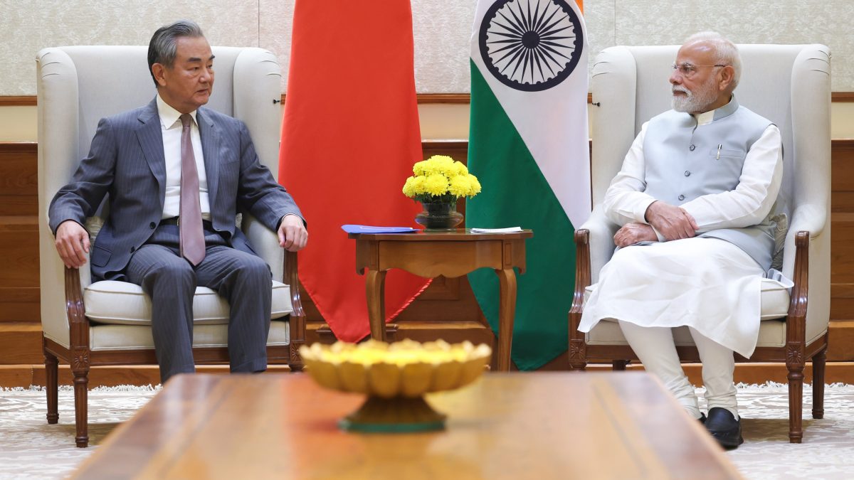 India-China ties making 'steady progress', says Modi after meeting China's Wang Yi India-China ties making 'steady progress', says Modi after meeting China's Wang Yi
