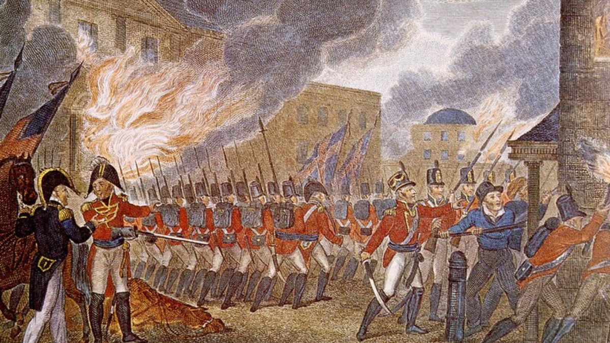 History Today: When the British captured Washington, DC, and set White House on fire History Today: When the British captured Washington, DC, and set White House on fire