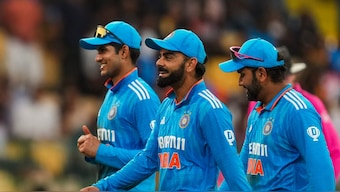 Virat Kohli and Rohit Sharma continue to dominate in the ICC Rankings for ODI batters. Image: PTI
