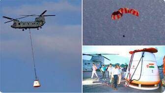 ISRO completes first integrated Air Drop Test for Gaganyaan Mission. X/@isro