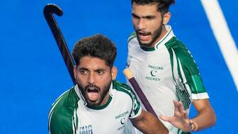 Pakistan hockey team last visited India in 2023 for the Asian Champions Trophy in Chennai. Image: PTI

