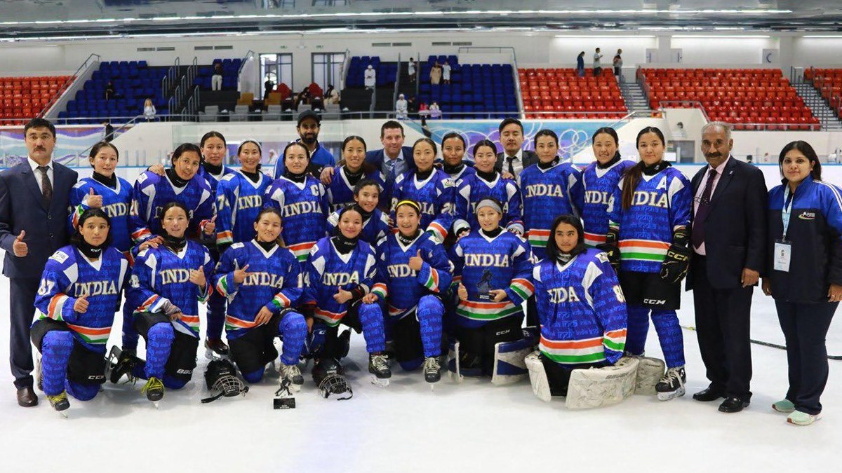 Team India had finished third at the 2025 IIHF Women's Asia Cup in Al-Ain, UAE. Image credit: X/@WeAreTeamIndia Team India had finished third at the 2025 IIHF Women's Asia Cup in Al-Ain, UAE. Image credit: X/@WeAreTeamIndia