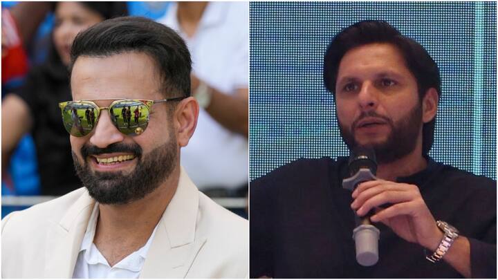 Irfan Pathan reveals epic comeback that shut Shahid Afridi up during a flight in Pakistan: 'He has eaten dog meat...' Irfan Pathan reveals epic comeback that shut Shahid Afridi up during a flight in Pakistan: 'He has eaten dog meat...'
