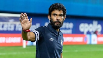 Khalid Jamil replaces Manolo Marquez as Indian men’s football team coach. Image: ISL Media