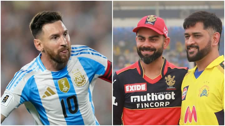 Messi set to face off against Dhoni, Kohli and other cricket stars at Mumbai's Wankhede: Report Messi set to face off against Dhoni, Kohli and other cricket stars at Mumbai's Wankhede: Report