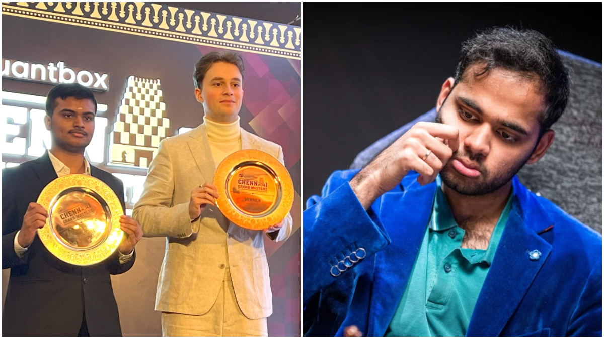Chennai Grand Masters 2025: Pranesh wins Challengers' title; Erigaisi misses out on Masters title yet again Chennai Grand Masters 2025: Pranesh wins Challengers' title; Erigaisi misses out on Masters title yet again