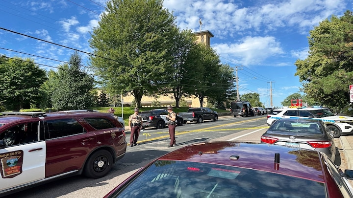 Two children killed, 17 injured in mass shooting at Minneapolis Catholic School; shooter dead