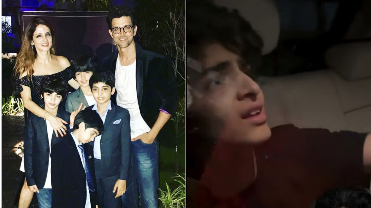 Hrithik Roshan’s 17-year-old son Hridaan forced to run to his car as paparazzi chase him; netizens slams: 'Leave the poor kid alone' WATCH Hrithik Roshan’s 17-year-old son Hridaan forced to run to his car as paparazzi chase him; netizens slams: 'Leave the poor kid alone' WATCH
