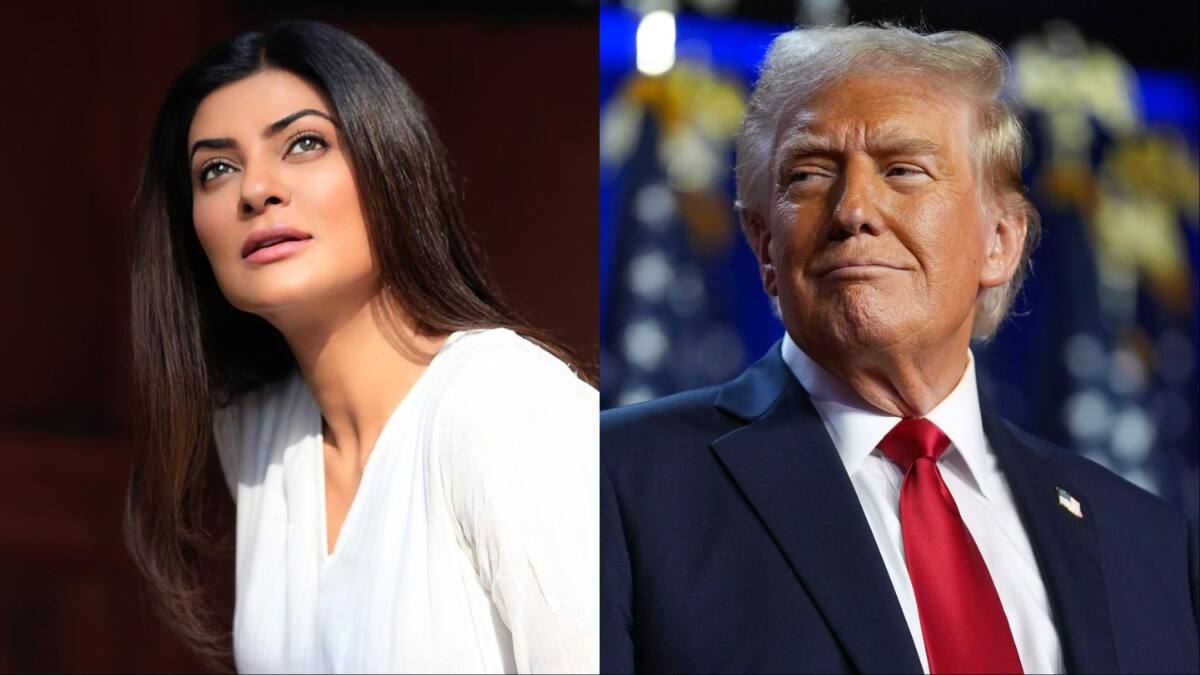 Sushmita Sen on Donald Trump: No Lasting Impression