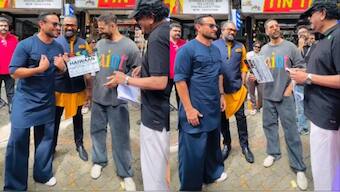 Saif Ali Khan & Akshay Kumar commence shooting for Priyadarshan’s Haiwaan in Kochi, engage in a playful banter