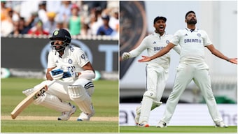 Mohammed Siraj was involved in the final wicket of both London Tests, suffering a heartbreak at Lord's and sealing a memorable triumph at The Oval. AP