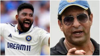Pakistani pace legend Wasim Akram hailed Mohammed Siraj for his 'hunger and passion' after his heroics in England. Image: AP/AFP