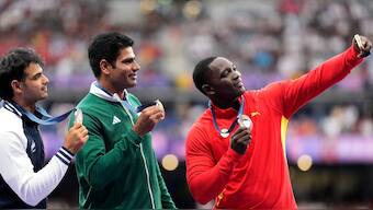The Diamond League Final 2025 will include some of the biggest javelin stars but not Arshad Nadeem. Image: AP
