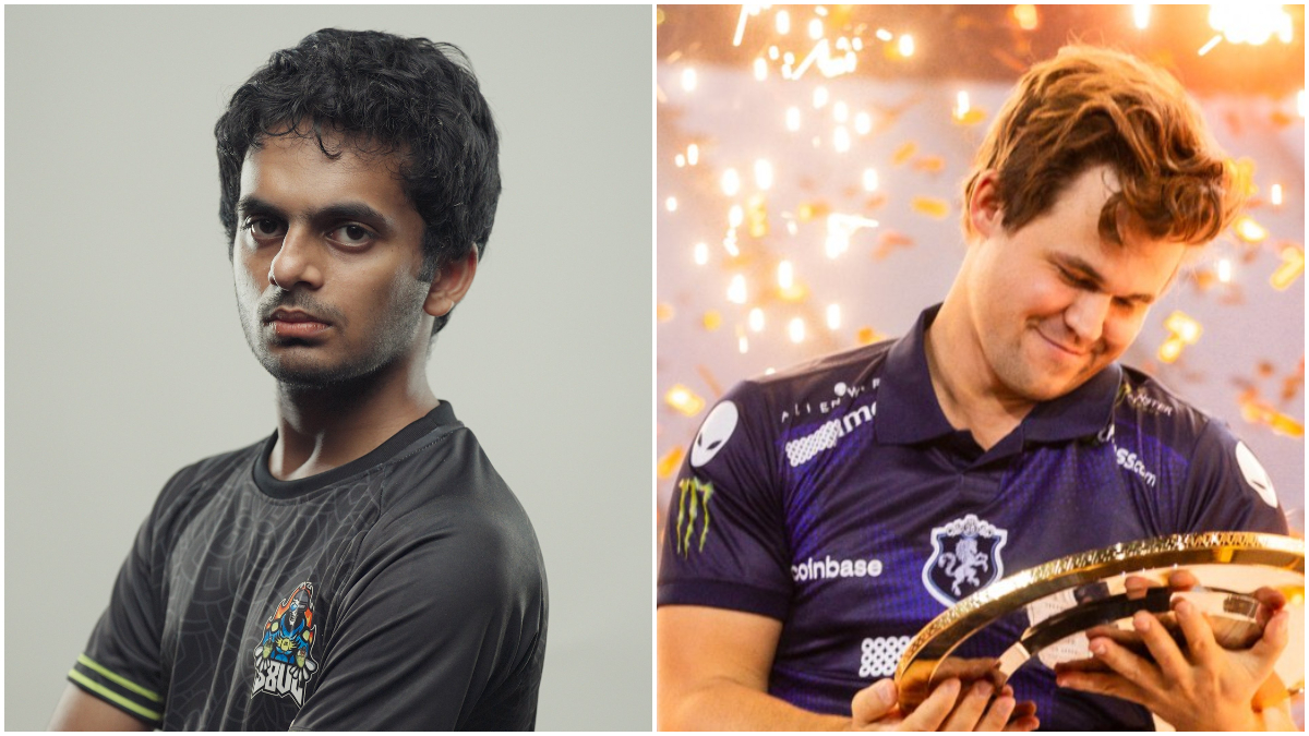 Indian Grandmaster Nihal Sarin had reached the quarter-finals of the Esports World Cup before suffering a knockout punch at the hands of eventual winner Magnus Carlsen. Image credit: Nihal Sarin/Esports World Cup Indian Grandmaster Nihal Sarin had reached the quarter-finals of the Esports World Cup before suffering a knockout punch at the hands of eventual winner Magnus Carlsen. Image credit: Nihal Sarin/Esports World Cup