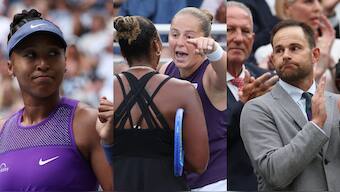 Jelena Ostapenko has been accused of being racist towards Taylor Townsend at US Open 2025. Images: Reuters/AFP
