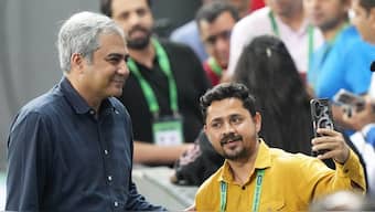 Pakistan Cricket Board chairman Mohsin Naqvi may soon write to ICC and LA 2028 organisers over qualification process. Image: PTI
