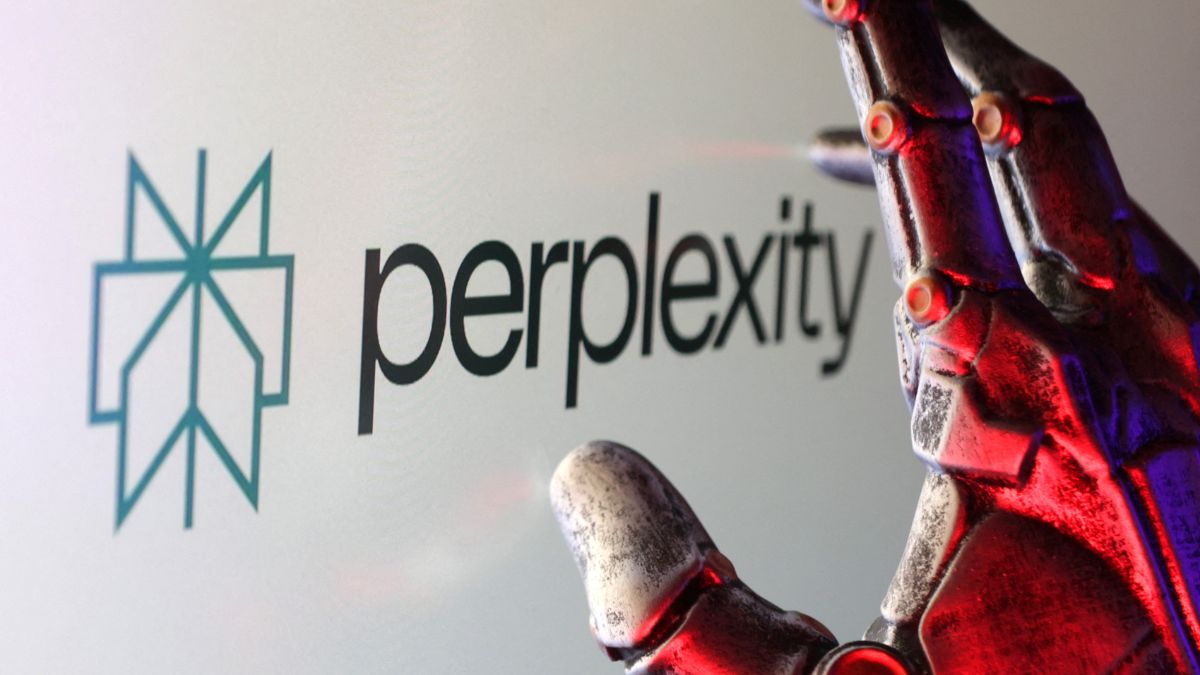 Perplexity logo is seen in this illustration taken February 16, 2025. File Image/Reuters Perplexity logo is seen in this illustration taken February 16, 2025. File Image/Reuters