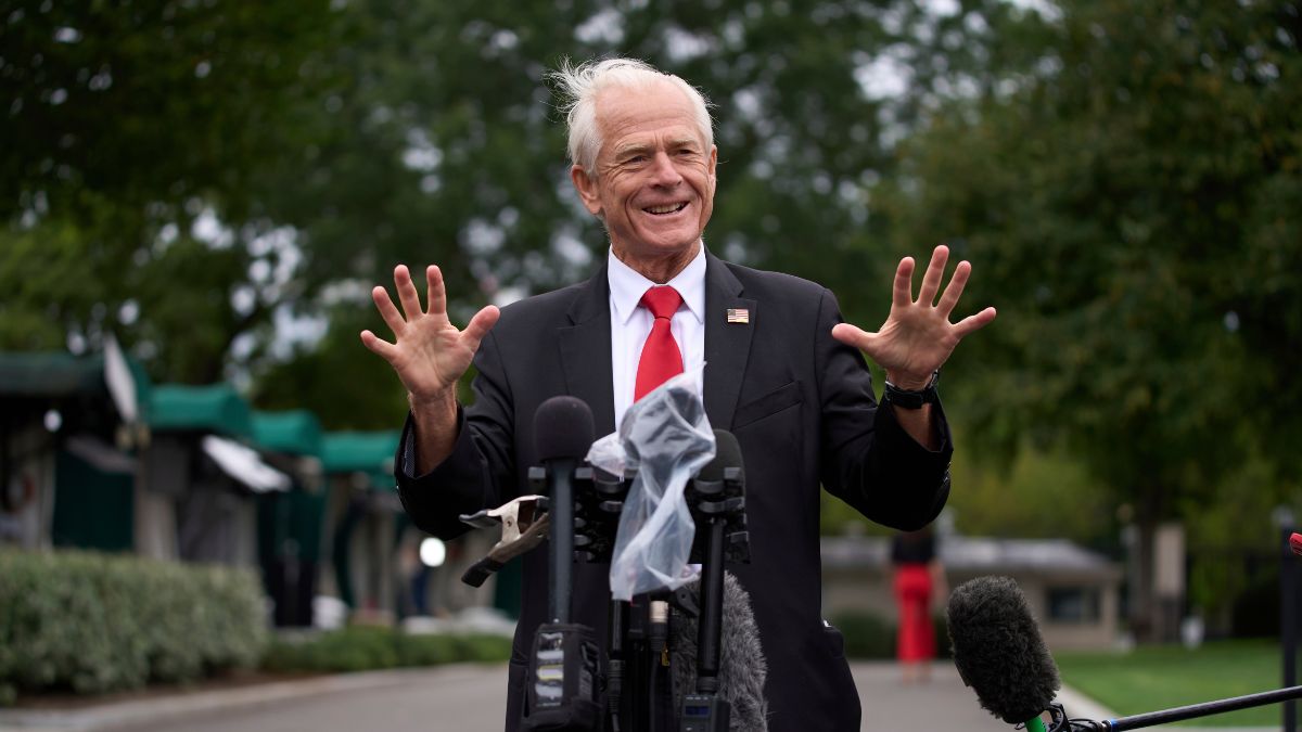White House trade counsellor Peter Navarro speaks with reporters at the White House, August 21, 2025, in Washington, DC, US. File Image/AP White House trade counsellor Peter Navarro speaks with reporters at the White House, August 21, 2025, in Washington, DC, US. File Image/AP