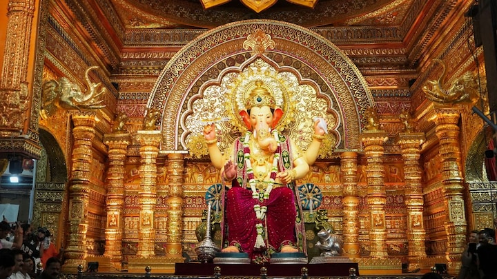 Did you know that Lalbaugcha Raja idol is patented?