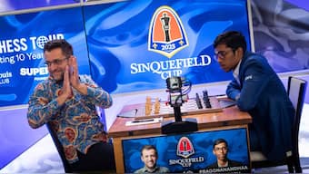 R Praggnanandhaa is the only Indian chess Grandmaster to qualify for Grand Chess Tour Finals 2025. Image: Grand Chess Tour
