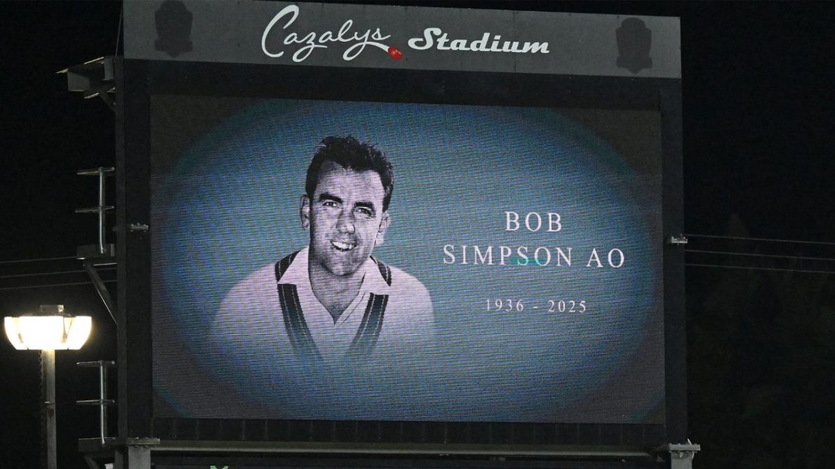 ICC mourns the demise of Bob Simpson. Image: AFP ICC mourns the demise of Bob Simpson. Image: AFP