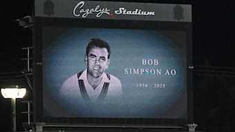 ICC mourns the demise of Bob Simpson. Image: AFP