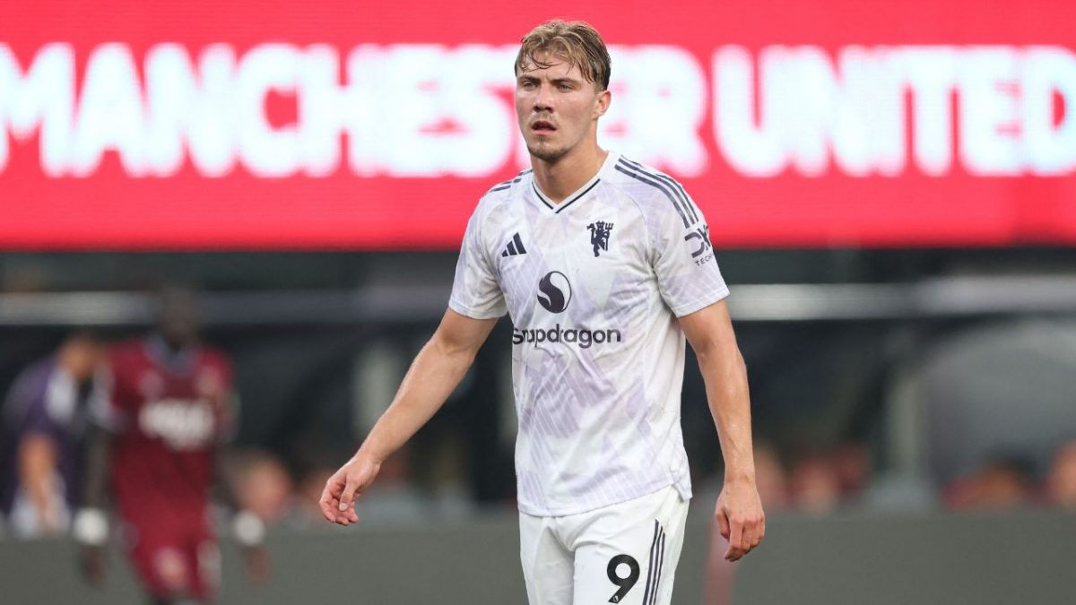 Rasmus Hojlund did not find a place in the matchday squad against Arsenal. Image: AFP Rasmus Hojlund did not find a place in the matchday squad against Arsenal. Image: AFP