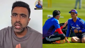 R Ashwin wasn't happy with Yashasvi Jaiswal's exclusion and Shubman Gill's inclusion in India's Asia Cup 2025 squad. Images: R Ashwin on YouTube/PTI
