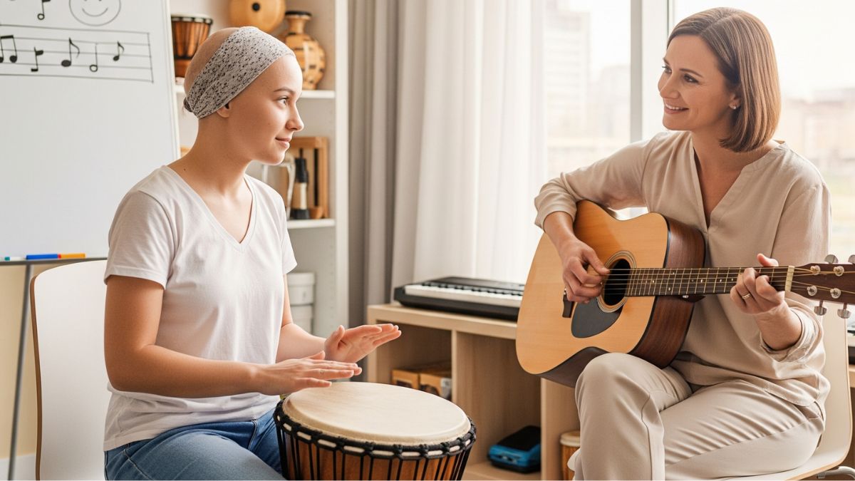 Dr explains: How music therapy matches CBT in easing anxiety among cancer survivors Dr explains: How music therapy matches CBT in easing anxiety among cancer survivors