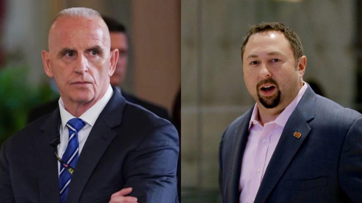 Keith Schiller and Jason Miller. Image- agencies Keith Schiller and Jason Miller. Image- agencies