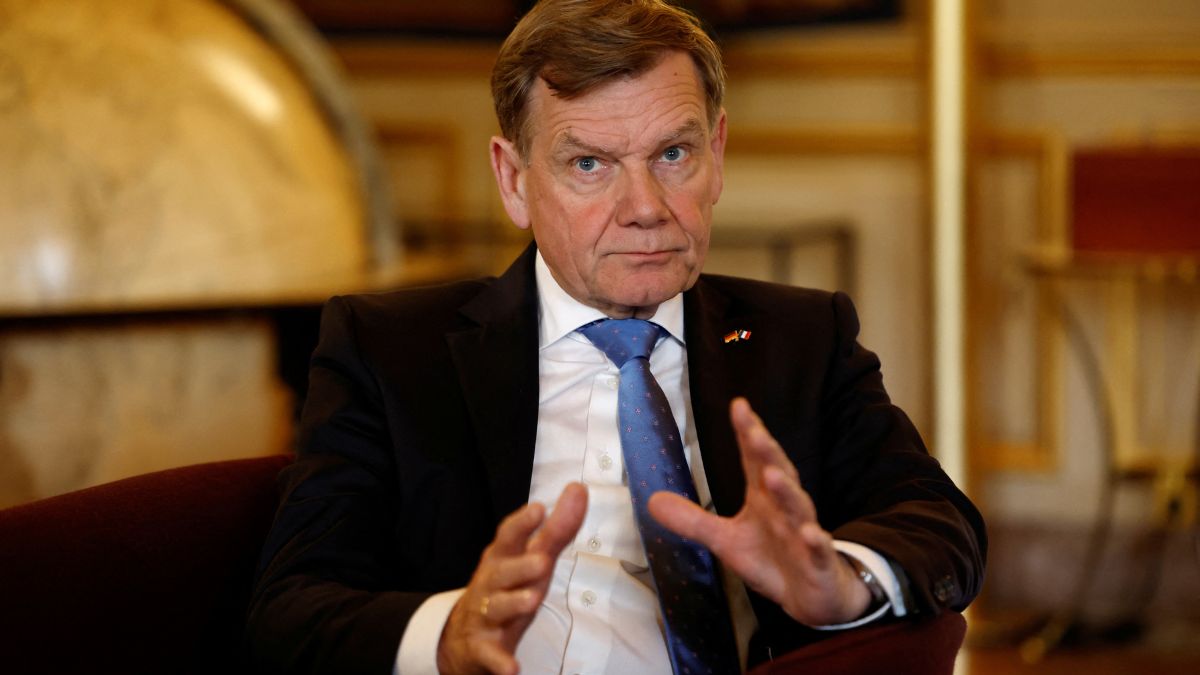 German Foreign Minister Johann Wadephul . Image- Reuters German Foreign Minister Johann Wadephul . Image- Reuters