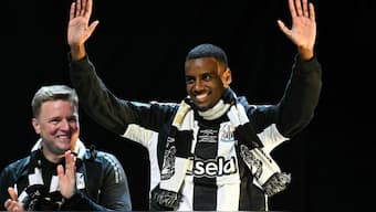 Alexander Isak is set to make a move to Liverpool. AFP