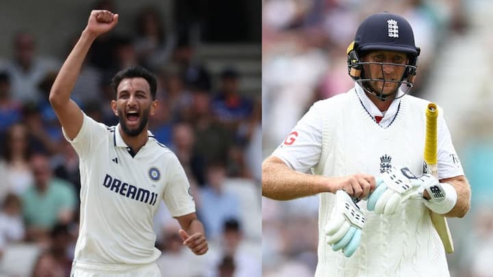 'Did not expect such big reaction from him': Prasidh on how he unsettled a usually composed Joe Root at The Oval 'Did not expect such big reaction from him': Prasidh on how he unsettled a usually composed Joe Root at The Oval