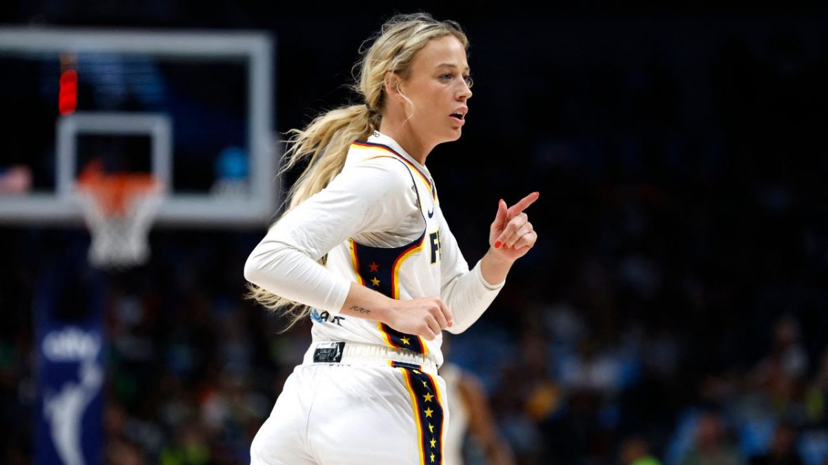 A still of Indiana Fever's star player Sophie Cunningham. AFP A still of Indiana Fever's star player Sophie Cunningham. AFP