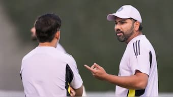 Rohit Sharma would be dropped from Team India if he fails the Bronco test, claims a former cricketer. Image: PTI
