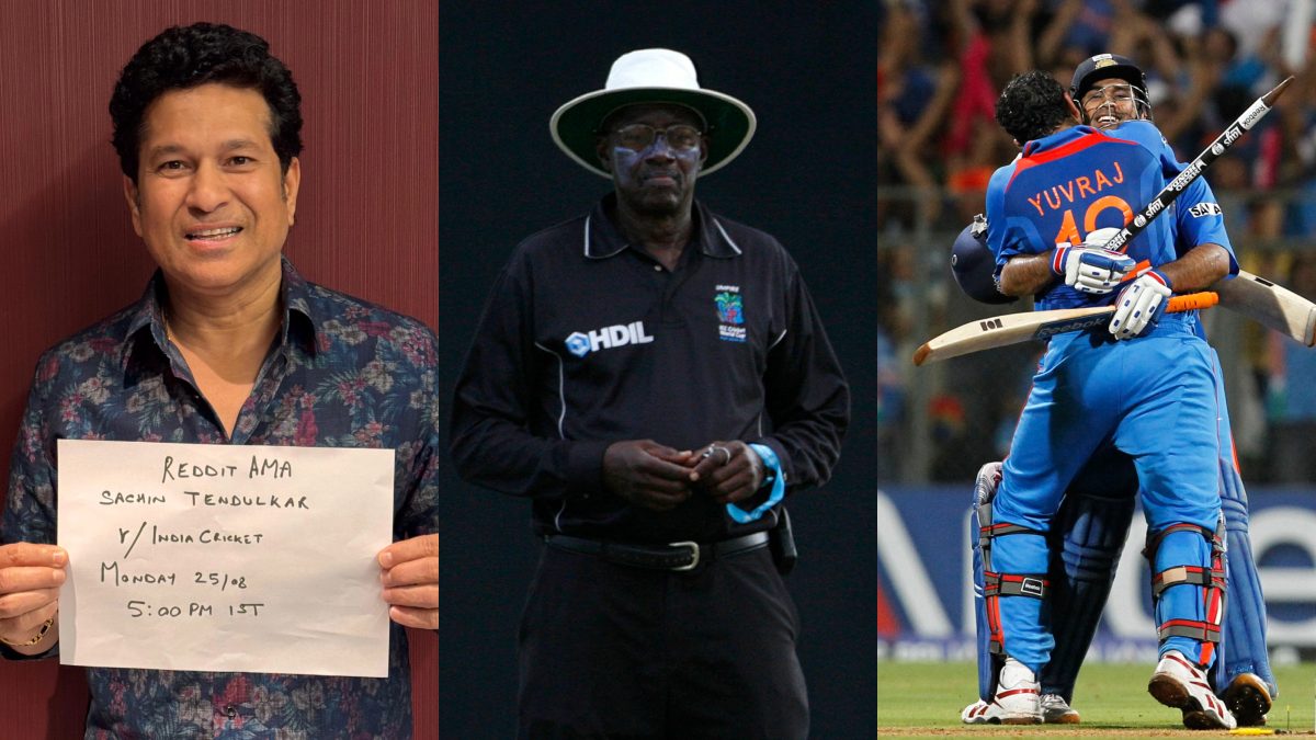 Sachin Tendulkar opens up on a range of topics in Reddit AMA. Images: Reddit/Reuters
Sachin Tendulkar opens up on a range of topics in Reddit AMA. Images: Reddit/Reuters