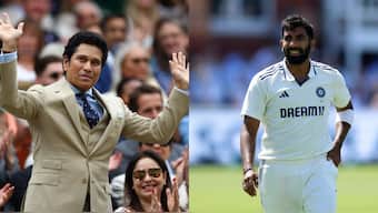 Sachin Tendulkar has come out in support Jasprit Bumrah after he was trolled online. Images: Reuters
