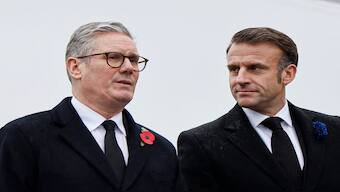 Keir Starmer and Emmanuel Macron virtue signal, but Hamas's terrorism cannot be legitimated. Image: AP  