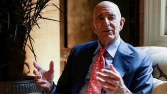 Thomas Barrack reportedly spoke to Israeli Prime Minister Benjamin Netanyahu. Reuters