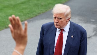 US President Donald Trump looks on as a member of the media raises their hand, at the White House in Washington, DC, US, August 1, 2025. File Image/Reuters
