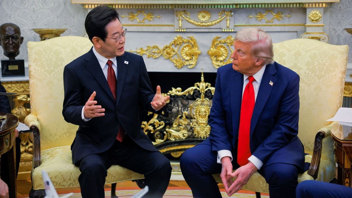 <div>Trump spoke of 'raids on churches' before meeting South Korea's Lee Jae-myung. What's the story?</div>