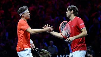 Ben Shelton and Taylor Fritz are seen as American players who can win the US Open men's singles titles in 2025. Image: Reuters