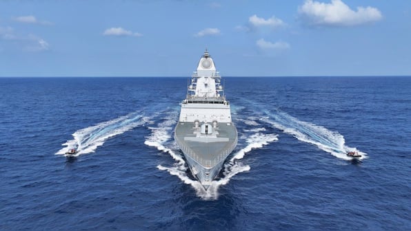Why Rajnath Singh called Indian warship INS Udaygiri ‘floating F-35’