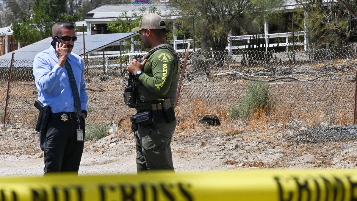 The couple were booked into the county jail and is being held without bail. AP
The couple were booked into the county jail and is being held without bail. AP