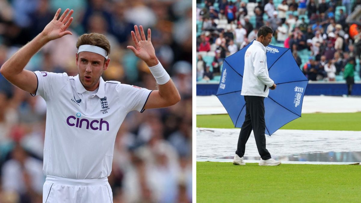 'Lazy decision to call it off: Broad strongly slams the decision to call stumps early on Day 4 at The Oval 'Lazy decision to call it off: Broad strongly slams the decision to call stumps early on Day 4 at The Oval