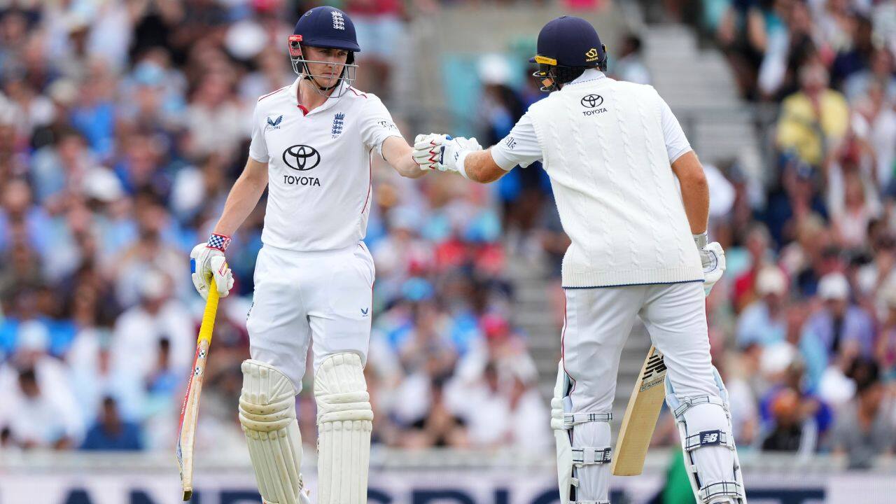 Joe Root and Harry Brook