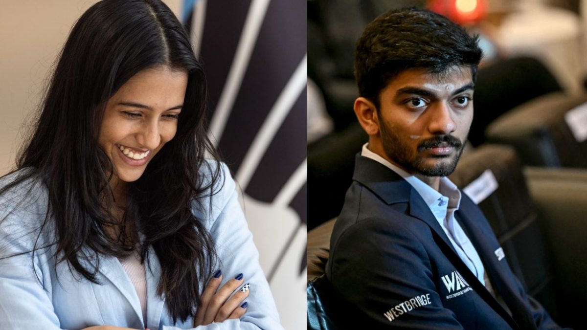 Gukesh lauds Divya Deshmukh for winning the FIDE Women's World Cup. FIDE/AFP Gukesh lauds Divya Deshmukh for winning the FIDE Women's World Cup. FIDE/AFP